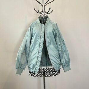 Oversized Bomber Jacket